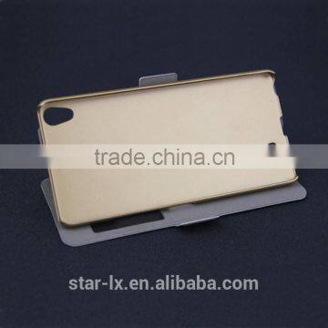 Factory Directly Sale , Leather Case for FLY Tornado Slim With Window photo-2