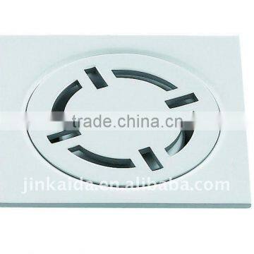 Aluminium square floor drain,single use,L2022, aluminium matte color