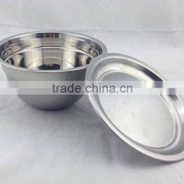 18-30cm Stainless steel Salad bowl with SS Lid