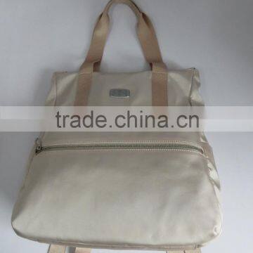 white fashion handled China wholesale backpack women, backpack men, backpack teenage