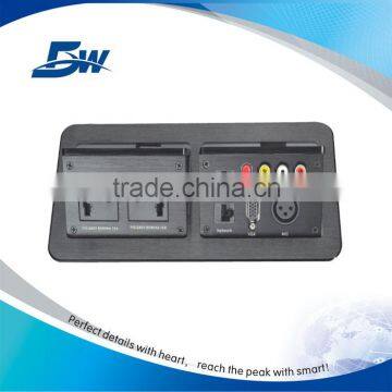 Factory Supply Multimedia Desktop Pop Up Socket Box/Meeting Table Socket