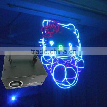 colorful festival decoration writing text SD laser light