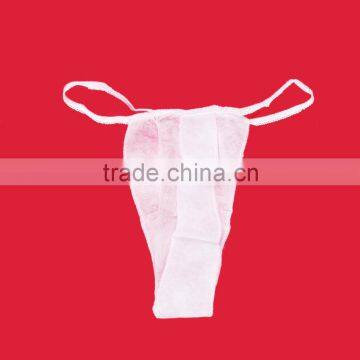 Non Woven PP Disposable Underwear Sexy Briefs T Back for Spa Massages photo-1
