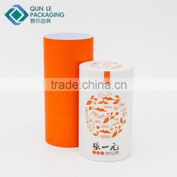 Custom Logo Biodegradable Cardboard Paper Tube Packaging for Tea