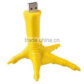 Funny Cartoon Shape Chicken Paw Design Usb Flash Drive Alibaba Escrow