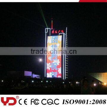 pvc lamp body material led light for projection advertising building led light sign outdoor