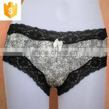 Female Underwear French Lace Panties Sheer Ladys Panties photo-5