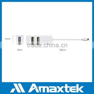 Portable Micro USB OTG Card Reader USB & 3 Port USB Hub photo-5