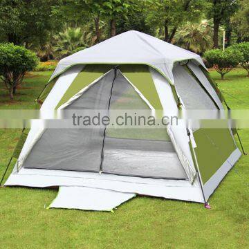 Outdoor Travel Essentials Double Layer 3 4 Person Tent Green Beach Fishing Cheap Camping Tent Quality Choice photo-3