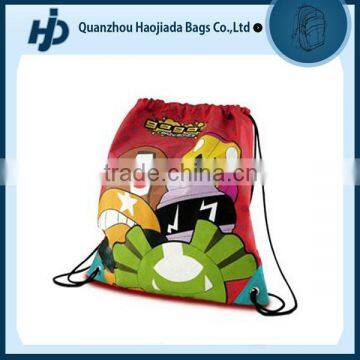 Fantastic popular cartoon drawstring backpack