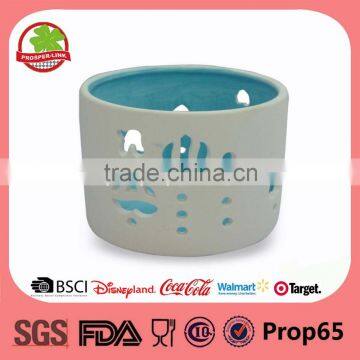 Wholesale crystal ceramic candle holder