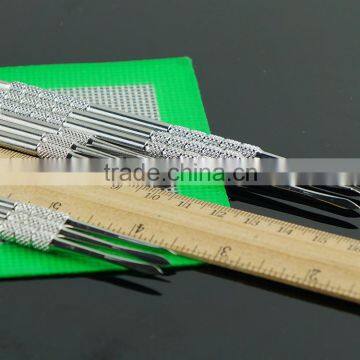 Wholesale With Non Stick Silicone Tip Stainless Steel Bho Oil Wax Custom Dab Tool photo-6