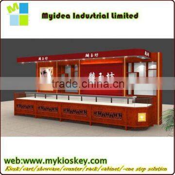 Customized reasonable price high level jewelry kiosk for sale,jewelry display kiosk