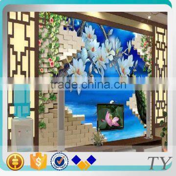 free product samples tv backgroung wall tiles with flower design