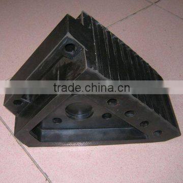 KW201 Loading rubber wheel chock block for car trucks