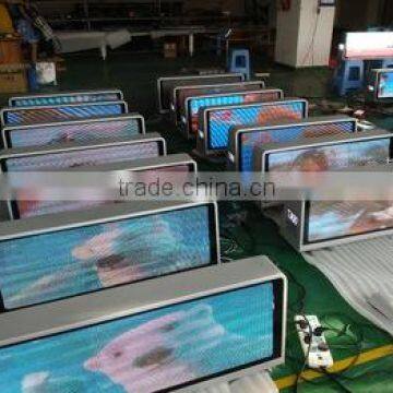 Professional P2.5 mm full color whole sale taxi roof led display with high quality