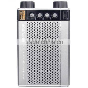 Portable wireless mini radio with bluetooth speaker built-in 4400mAh battery