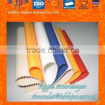 Waterproof and Fireproof PVC Coated Canvas Tarpaulin