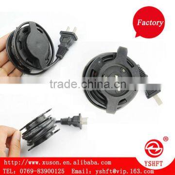2C & 3C High Qulity Power Cord Extension/220V power cord extension reel