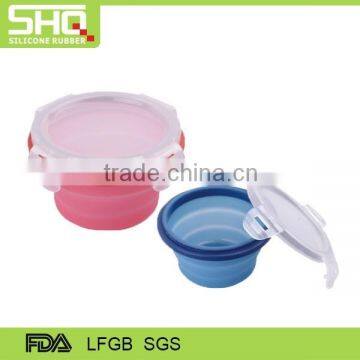 High quality food grade collapsible silicone crisper