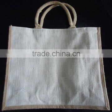 2013 Fashion promotion printing hessian tote shopping bag