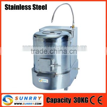 Industrial potato peelers capacity 30kg professional potato peeler for CE potato peeler price (SY-PP30A SUNRRY)