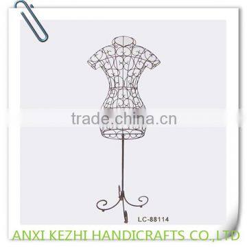 KZ8-06070 Modern Wrought Iron Metal Cloth Standing Model Coat Rack photo-2