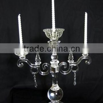 crystal candlesticks