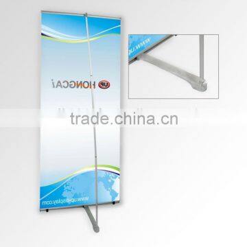 Aluminum 80*200 size New L banner stand