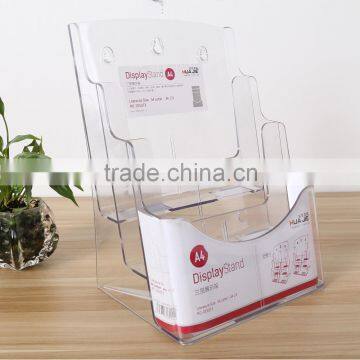 PS Material A4 size brochure holder certificate holder
