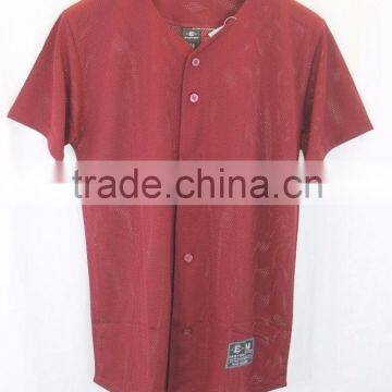 Custom Embroidery OEM Professional Embroidery Baseball Jersey, All in Your Need Causal Mesh Baseball Jersey, photo-5