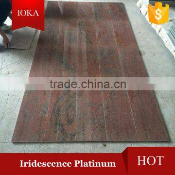 Red Granite Iridescence Platinum Slabs