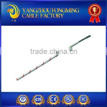 Multilayer fiberglass braided high quality high temperature lead wire