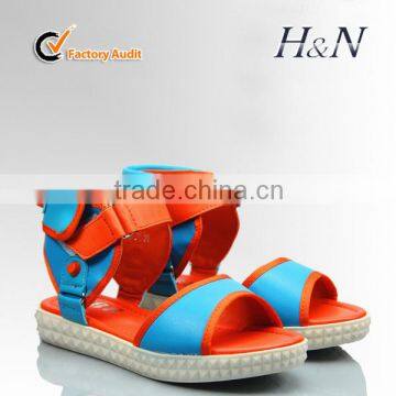 Kid comfortable sandals in summer