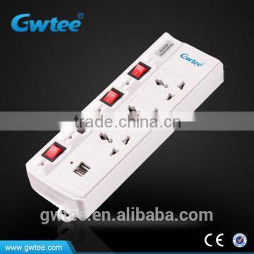 6 Way us Standard Residential Universal Socket Outlet With Indicator photo-2