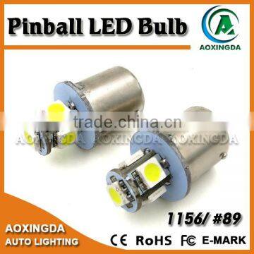 12v 1156 BA15S 89 LED Bulb for Pinball Machine Flasher Light