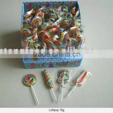 lollipop in tray