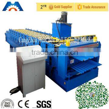 US market metal roofing sheet double layer roll forming machine