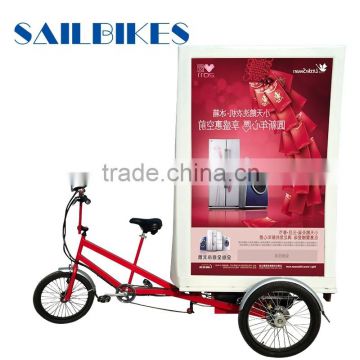 hot sale led advertising bike for promotion