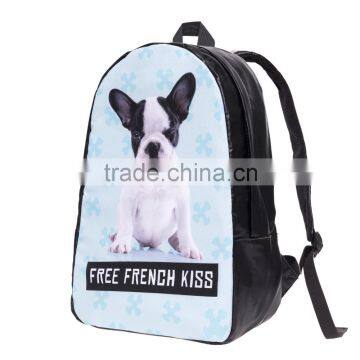 New Design 3D Print Hot Sale Custom Polyester School Backpack Bag