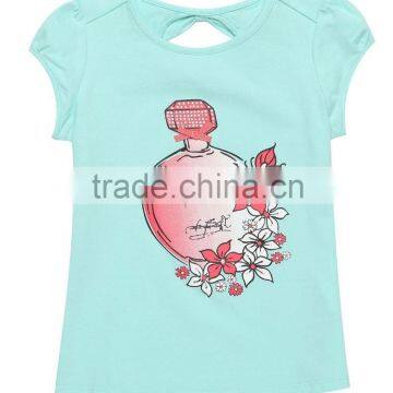 Children Summer Tops , Girls T Shirt , Factory Direct Wholesale Clothing