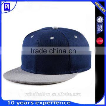100% Cotton Custom Cheap Flat Brim Snapback Cap/hats Wholesale in China