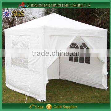 Durable tent with 3*3m strong folding tent with sidewall and windows