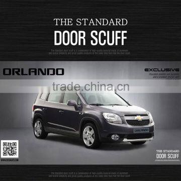 [DXSOAUTO] Chevrolet Orlando - The Standard AL Door Sill Scuff Plates Set(no.6597)