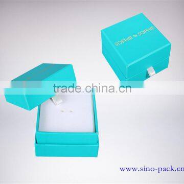 EXW price custom made jewelry paper box fancy earring box