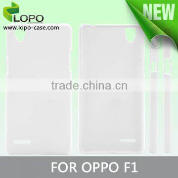 New sublimation polymer 3D phone case for OPPO F1