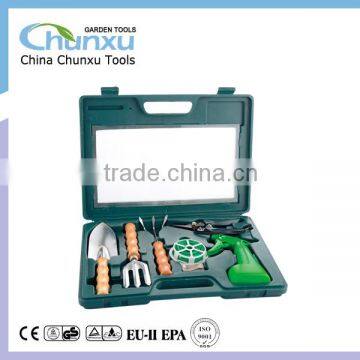 Blow-Molded Case Stainless Steel Garden Tools Set