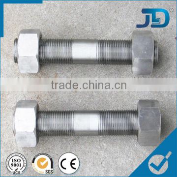 stainless steel double thread screw