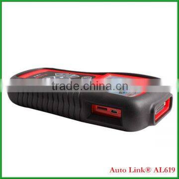 Original Autel AutoLink AL619 OBDII CAN ABS and SRS Scan Tool Update Online Fast Shipping