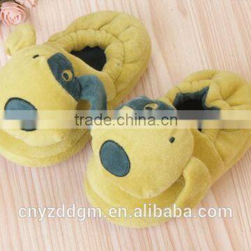 Cartoon cotton slippers /plush animal dog slipper for your Lovely baby